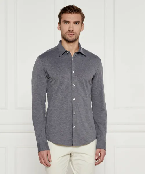 

Рубашка p-roan-kent Slim fit Boss, серый