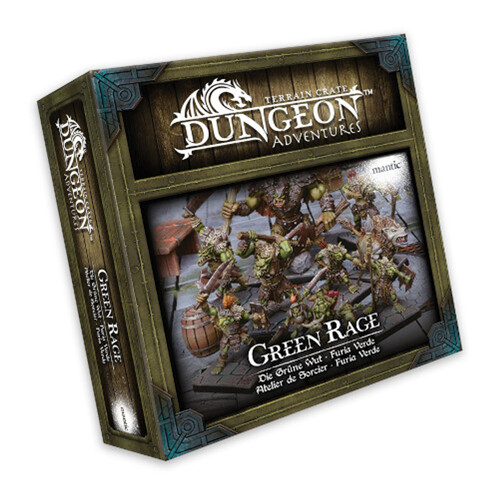 

Фигурки Dungeon Adventures – Green Rage