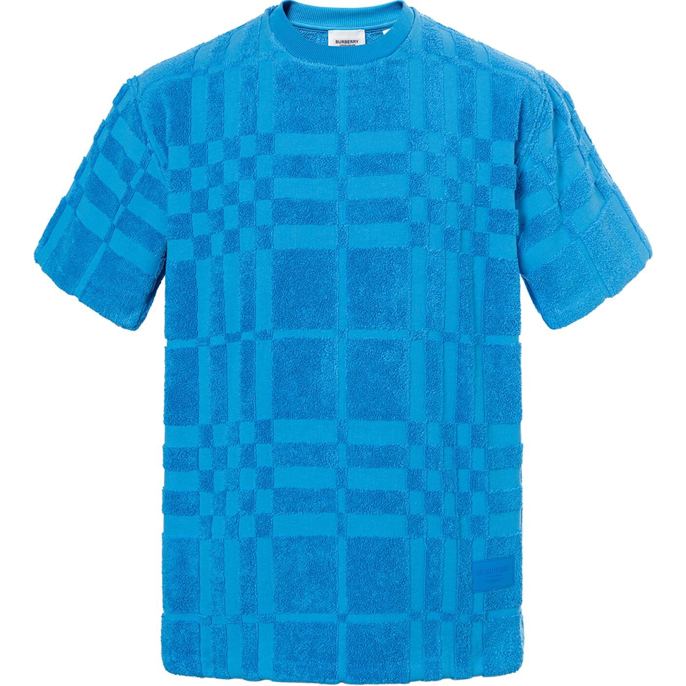 

Мужская футболка Burberry, цвет Blue