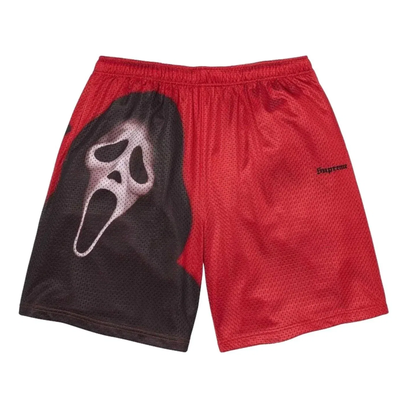 Шорты Supreme x Ghostface SS26 Mesh Short 'Red' SUP-SS26-209-RED, красный