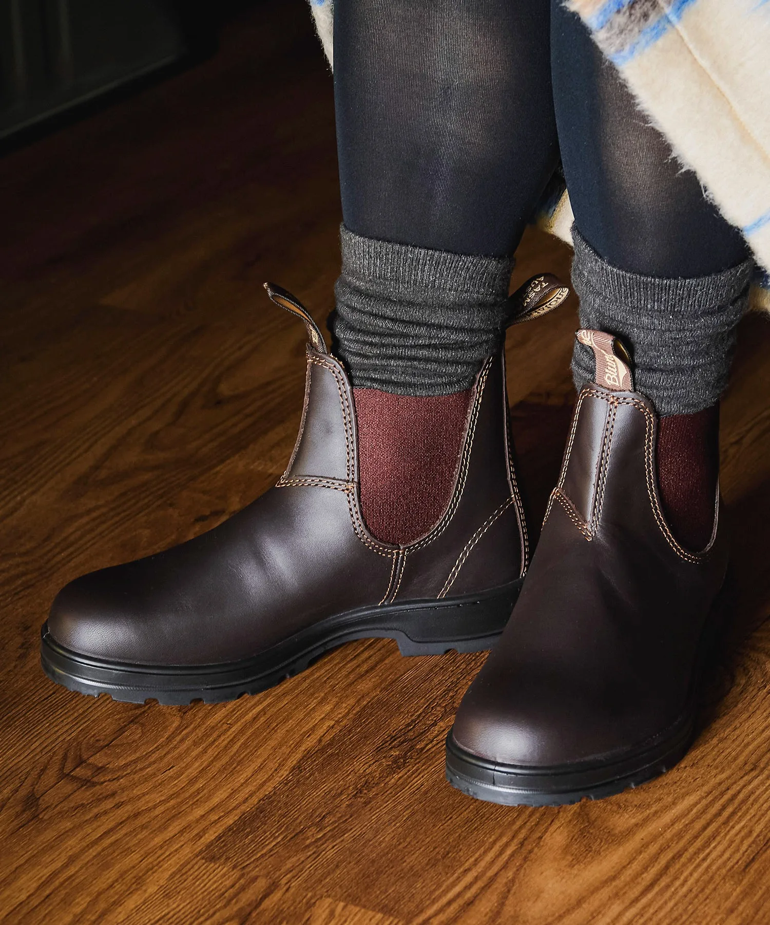 Унисекс непромокаемые ботинки Blundstone CLASSIC COMFORT коричневые