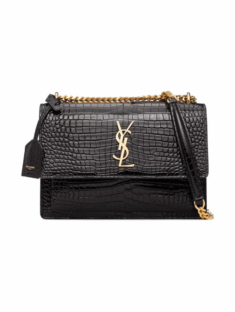 

Сумка на плечо Sunset Saint Laurent, черный