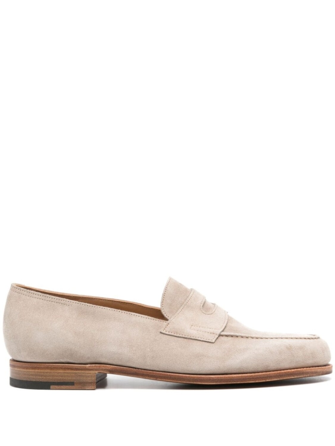 

John Lobb лоферы Lopez, серый