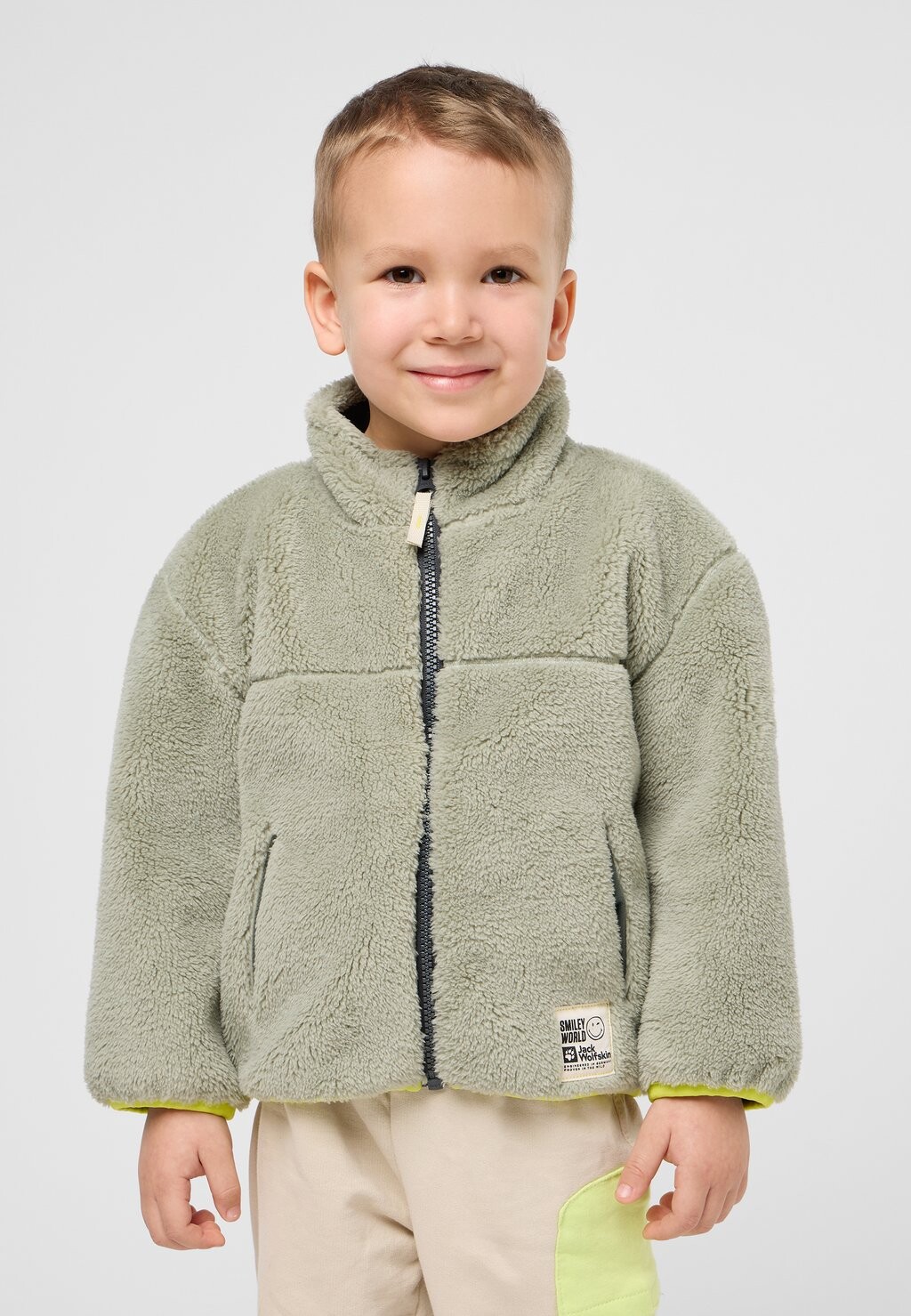 

Флисовая куртка SMILEYWORLD Jack Wolfskin, коричневый