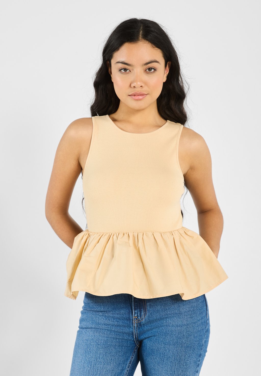 

Топ Even&Odd by Zalando, бежевый