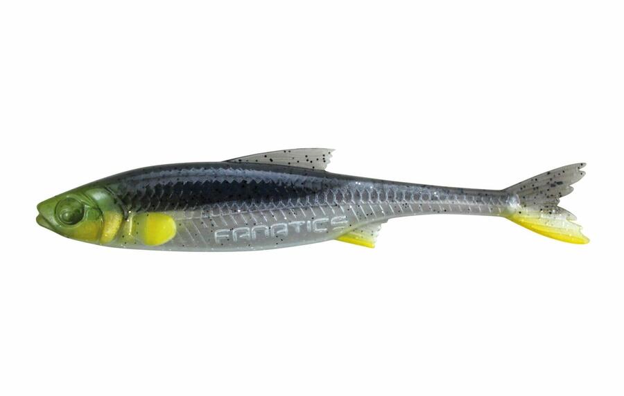 

STUCKI FISHING Мягкая приманка - Stucki Real Rider FISH Tail 10 см/5,3 г - Yellow Roach