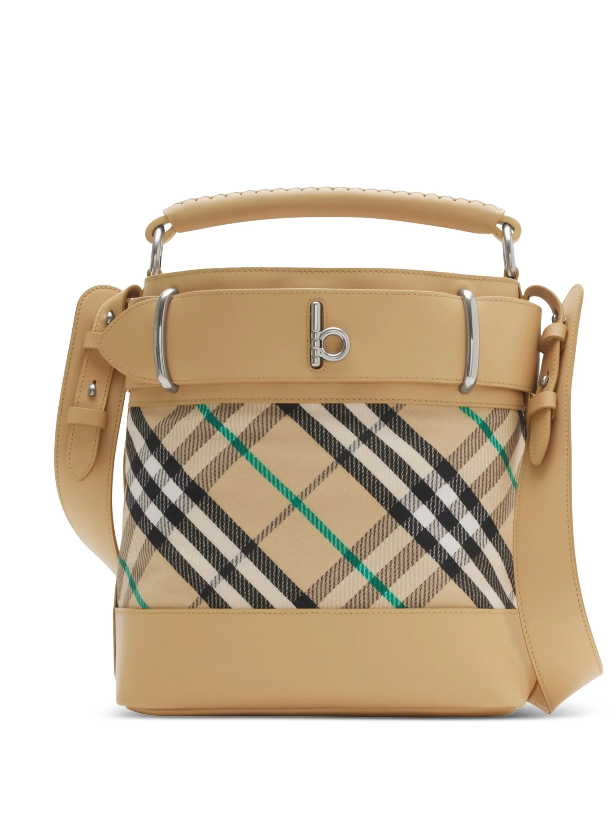 

Маленькая сумка-ведро Rocking Horse Burberry, коричневый