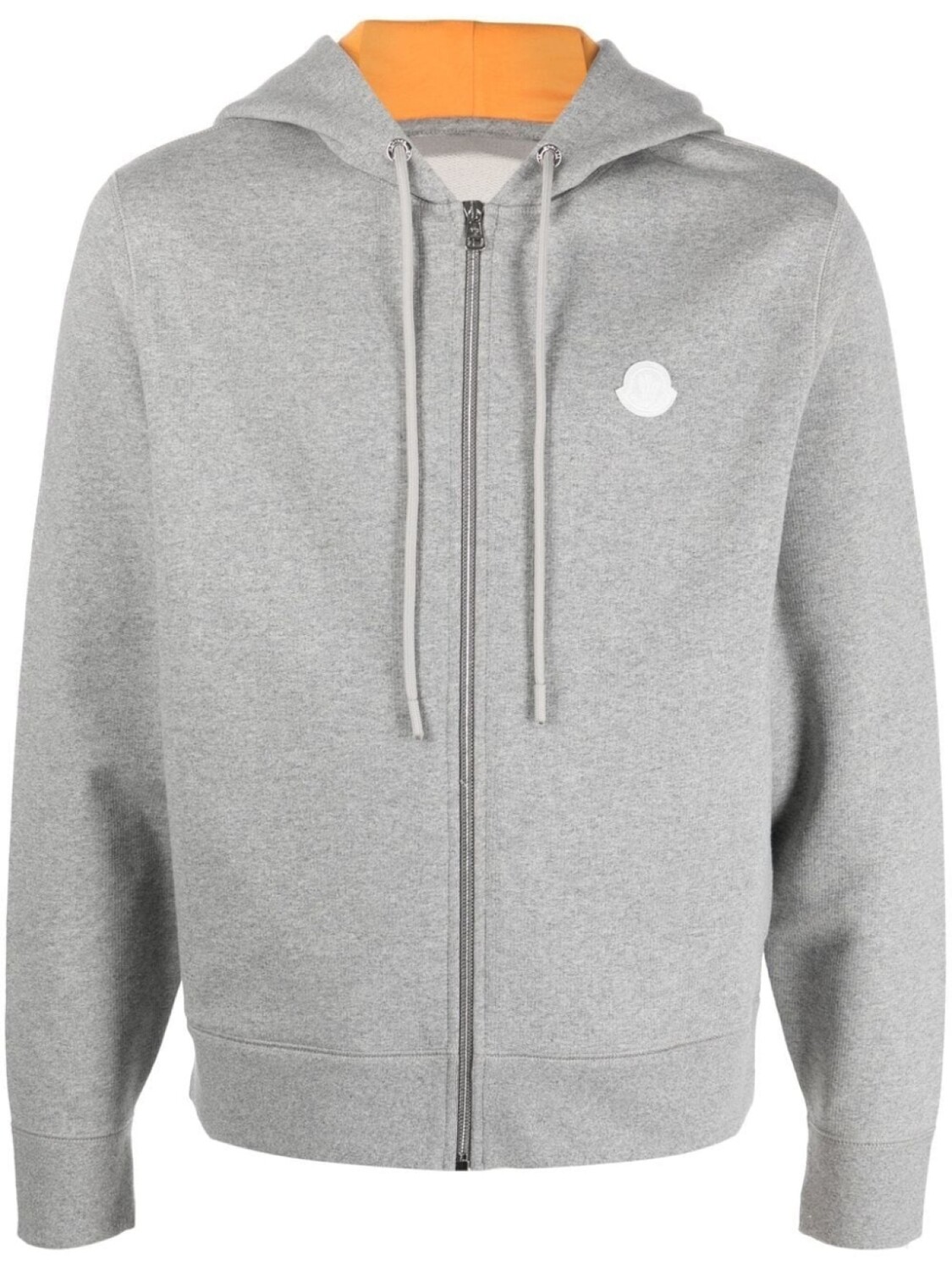 

Moncler худи на молнии, серый
