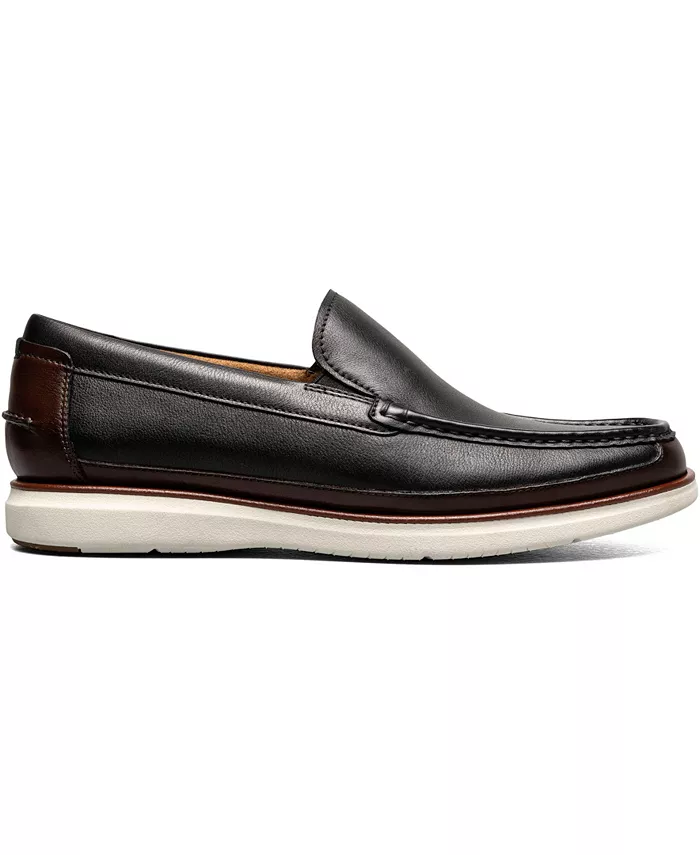 Мужские лоферы Tropics Moc Toe Venetian Florsheim, черный — фото 3