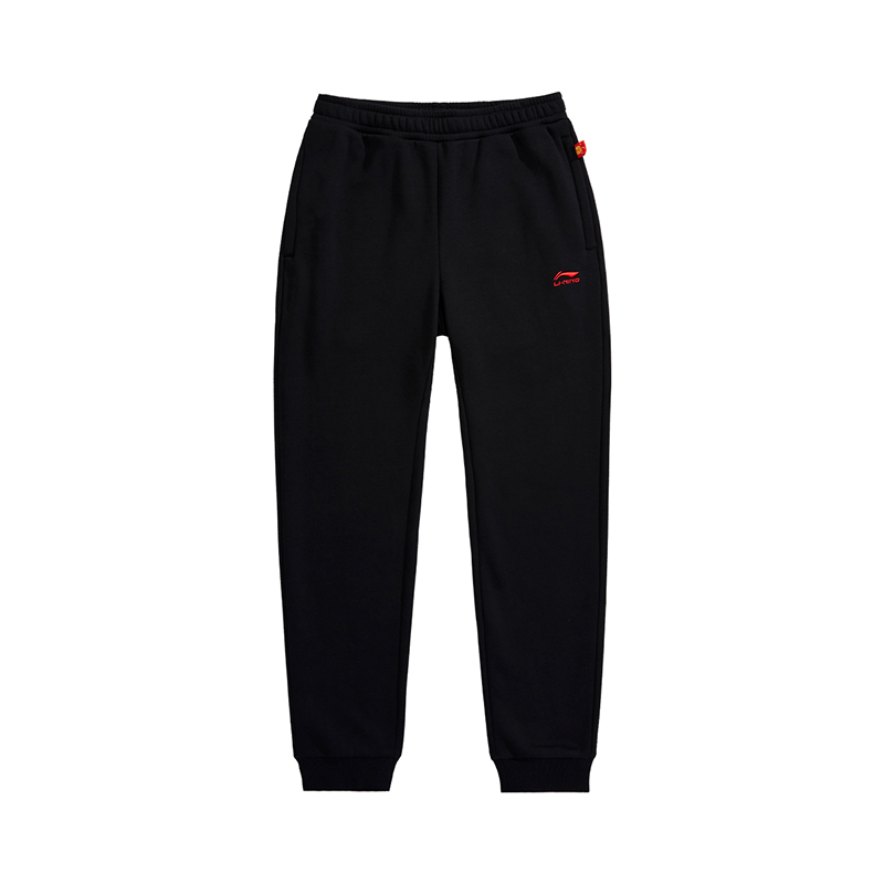 

Трикотажные спортивные брюки LiNing, мужские, черные