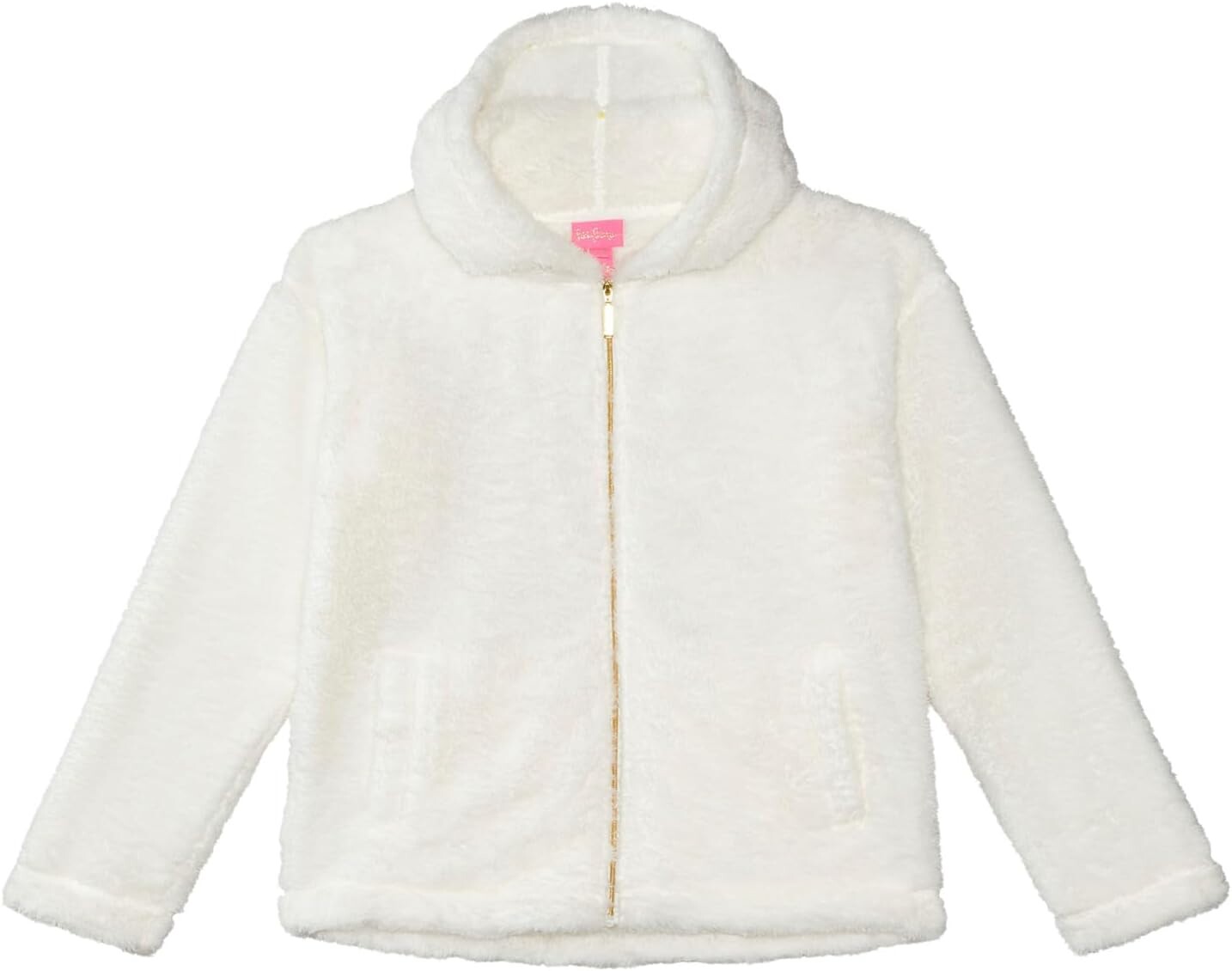 

Худи Lilly Pulitzer Eastley Sherpa Hoodie, цвет Coconut
