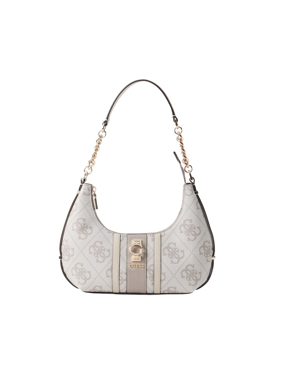 

Сумка через плечо GUESS ERENIA TOP ZIP SHOULDER BAG, Beige/Light beige