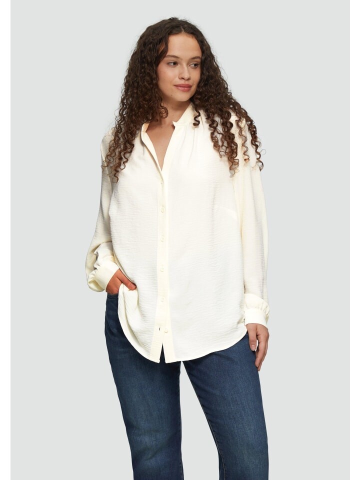 

Блуза QS Bluse langarm, кремовый