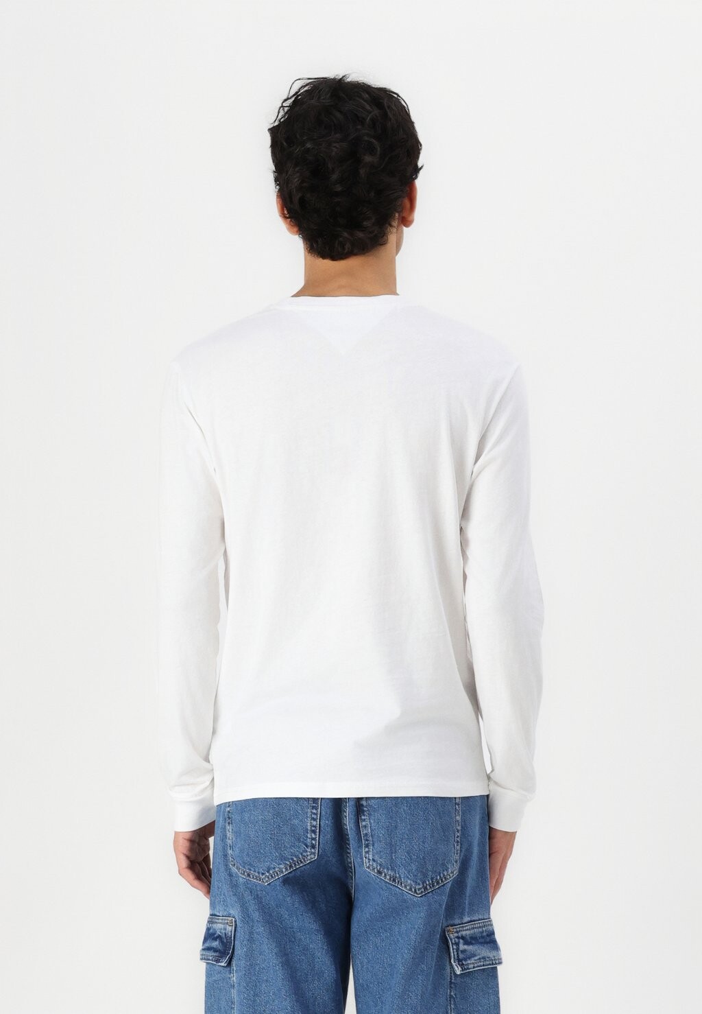 

Топ с длинными рукавами LINEAR CHEST TEE Tommy Jeans, молочный
