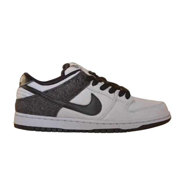 

Кроссовки Nike Dunk Low Premium SB 'Wolf Grey Wool', серый