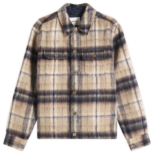 

Куртка Хастон Kestin, Oat Check Brushed Wool