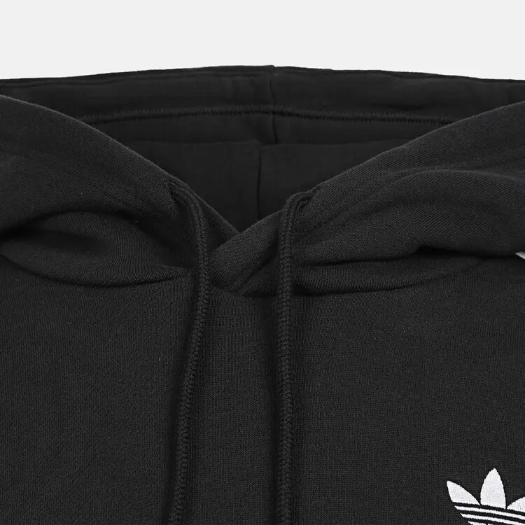 Adidas Originals Мужская толстовка с капюшоном 3S, черная — фото 4