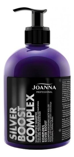 Шампунь для осветленных и седых волос Joanna Professional Silver Boost Complex, 500 мл