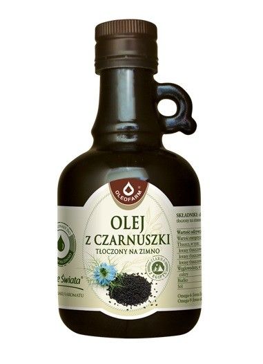 

Oleofarm Olej z Czarnuszki Tłoczony Na Zimno натуральное масло, 250 ml