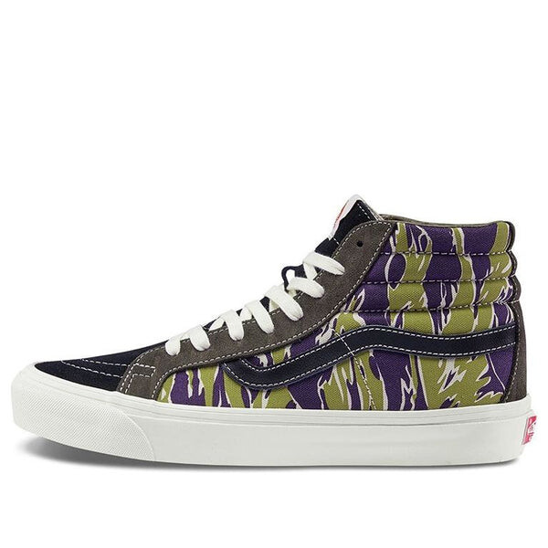 

Кроссовки og sk8-hi lx 'mixed camo' Vans, зеленый