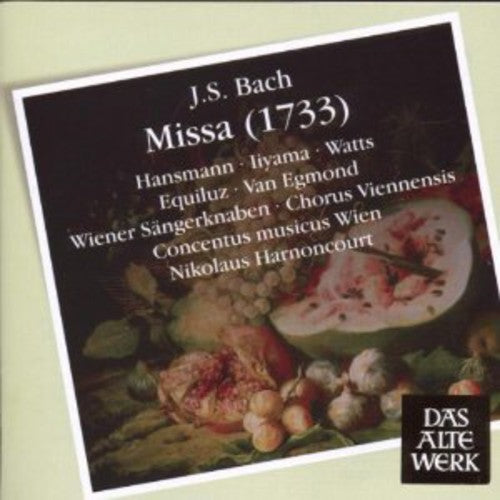 

CD диск Bach J.S / Hansmann / Vienna Cm / Harnoncourt: Bach J.S: Missa (1733)