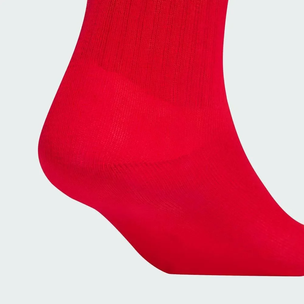 Носки Crew Socks, комплект из 3 пар Adidas, Red — фото 4