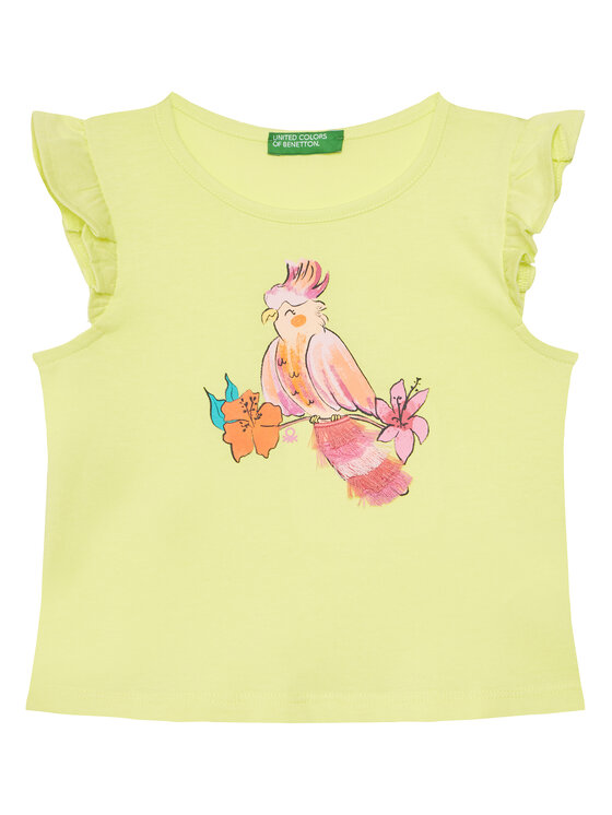 

Футболка обычного кроя 3I1XG10JK United Colors Of Benetton, желтый