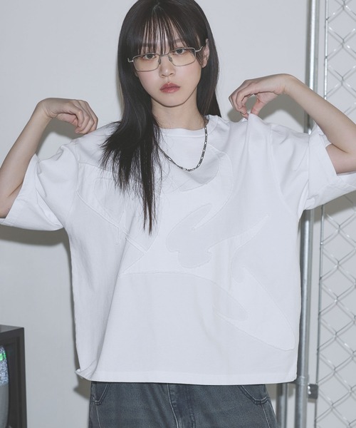 

Футболка унисекс с винтажной аппликацией и логотипом MSG, белый