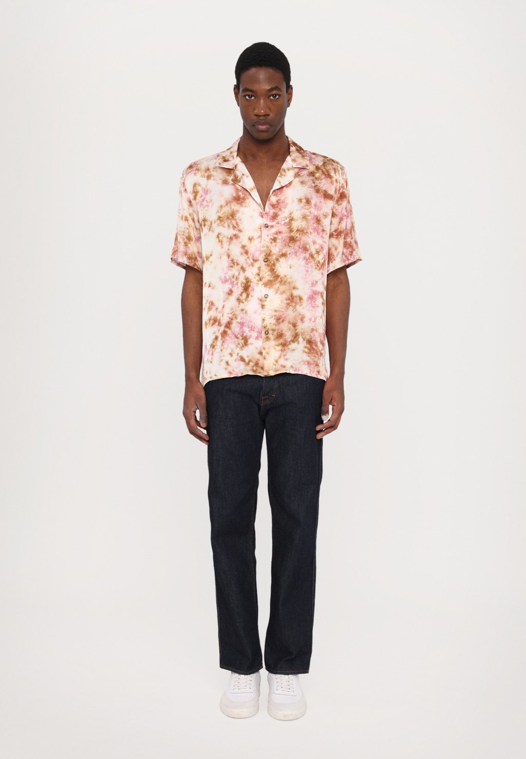 

Рубашка NAMU SHIRT UNISEX - Button-down blouse Origin Of Hearts, оранжевый