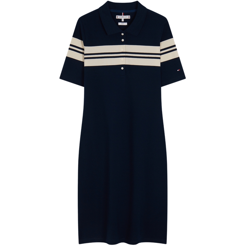 Женское платье с коротким рукавом Tommy Hilfiger, мультиколор — фото 4
