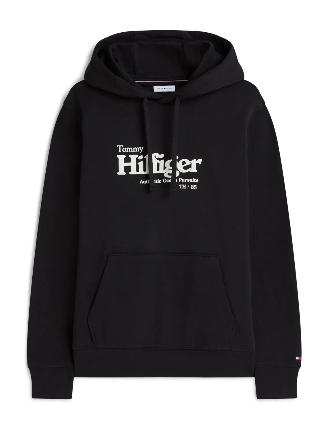 Толстовка Tommy Hilfiger NAUTICAL черного цвета
