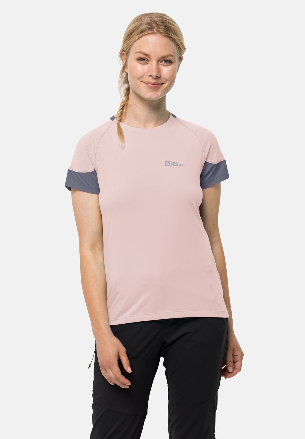 

Спортивная футболка NARROWS T W Jack Wolfskin, цвет rose smoke