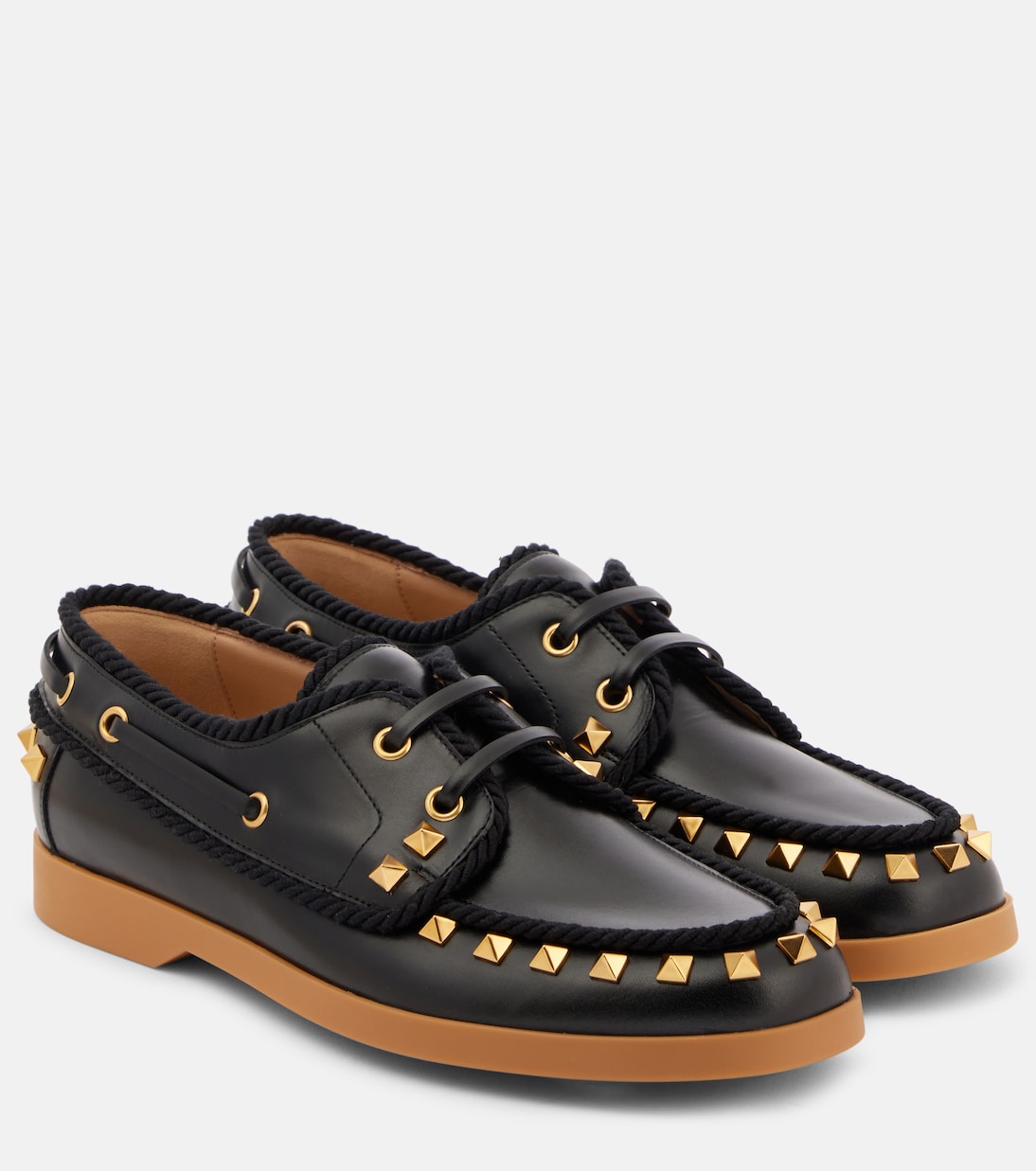 Кожаные туфли-лодочки Palm Avenue Valentino Garavani, Nero
