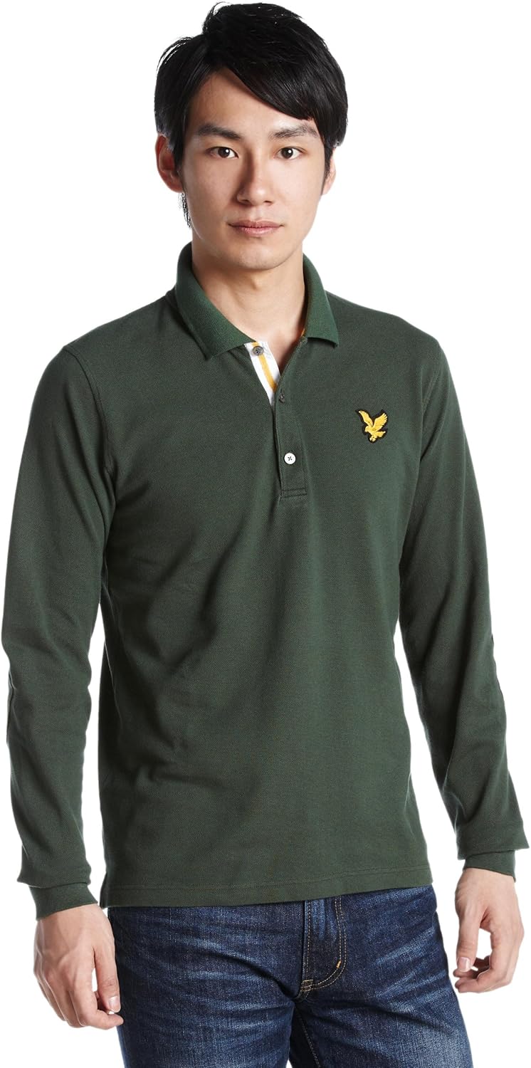 

Рубашка-поло с длинным рукавом LYLE & SCOTT LA111341405, зеленый