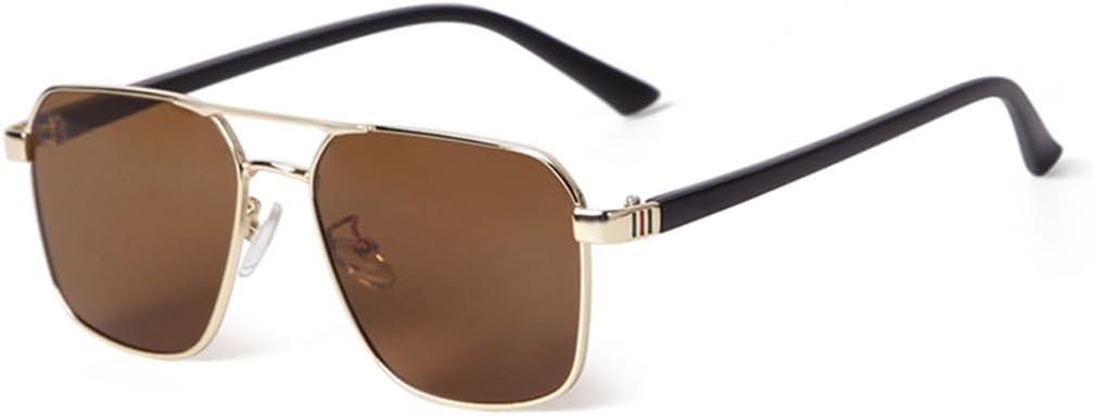 

Модные солнцезащитные очки в металлической оправе для мужчин и женщин, винтажные очки для вождения, солнцезащитные очки для мужчин с защитой от УФ-излучения UV400 SZVVBKK, 3