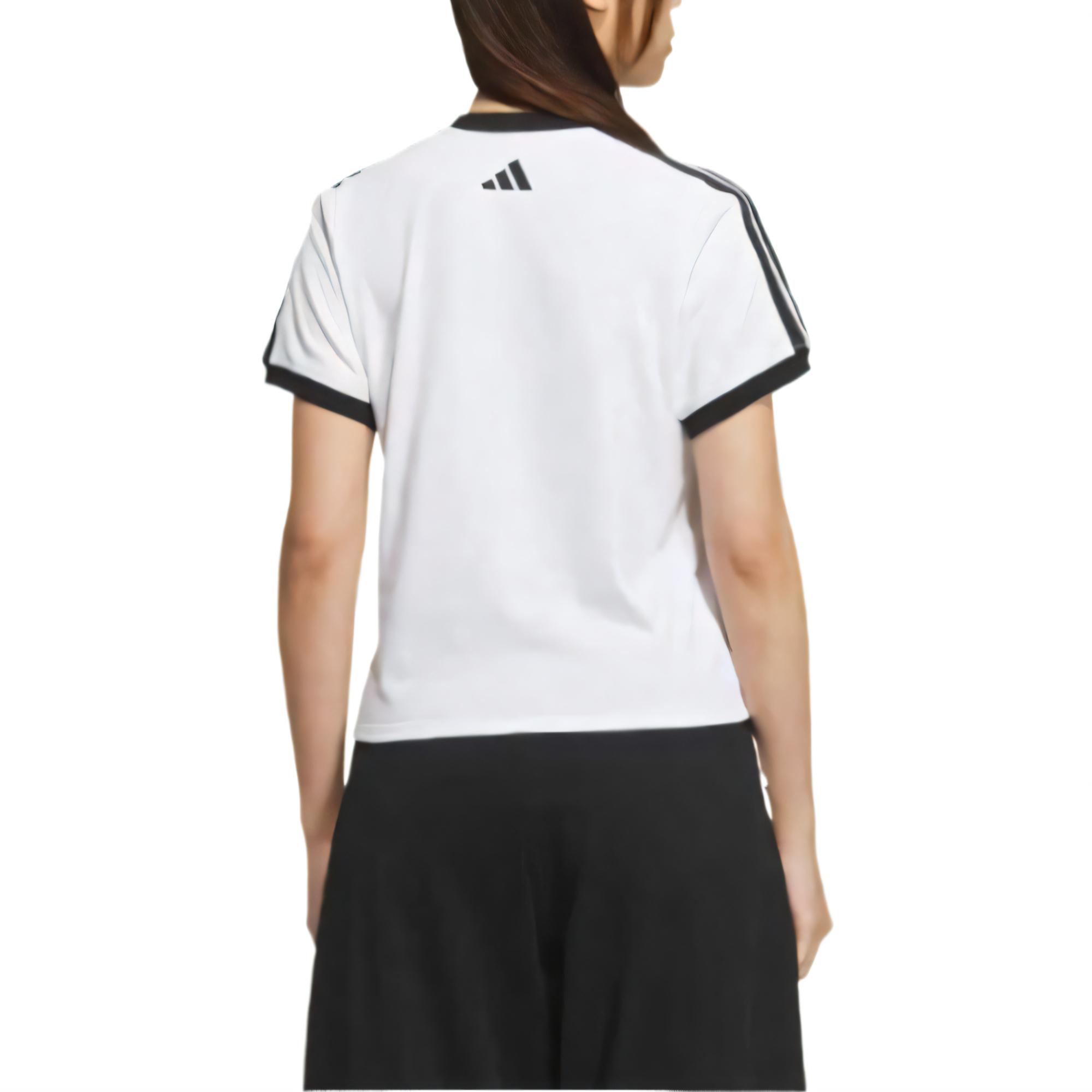 Adidas Футболка Dance Regular женская белая — фото 3