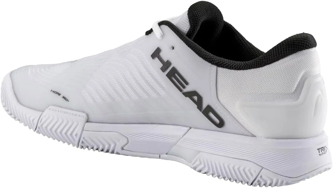 Кроссовки HEAD Revolt Pro 4.5 Clay Men WHBK, White Black — фото 4