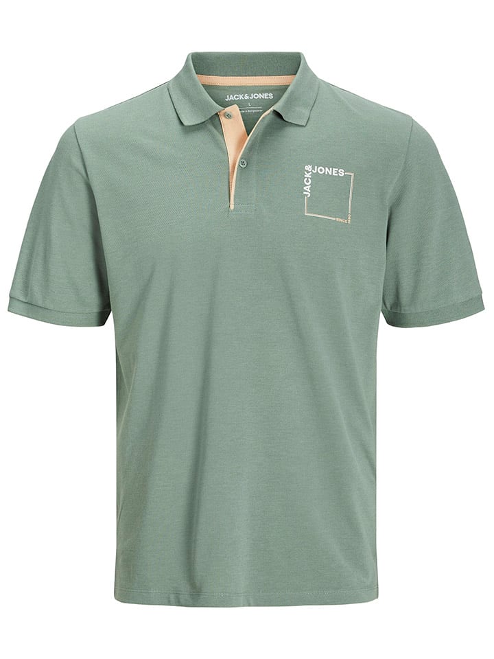 

Футболка поло Jack & Jones, зеленый