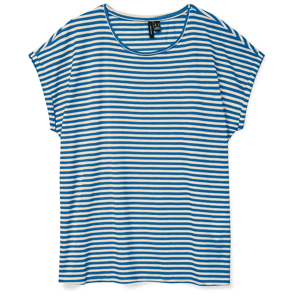 

Футболка с коротким рукавом Vero Moda Ava Stripe, синий