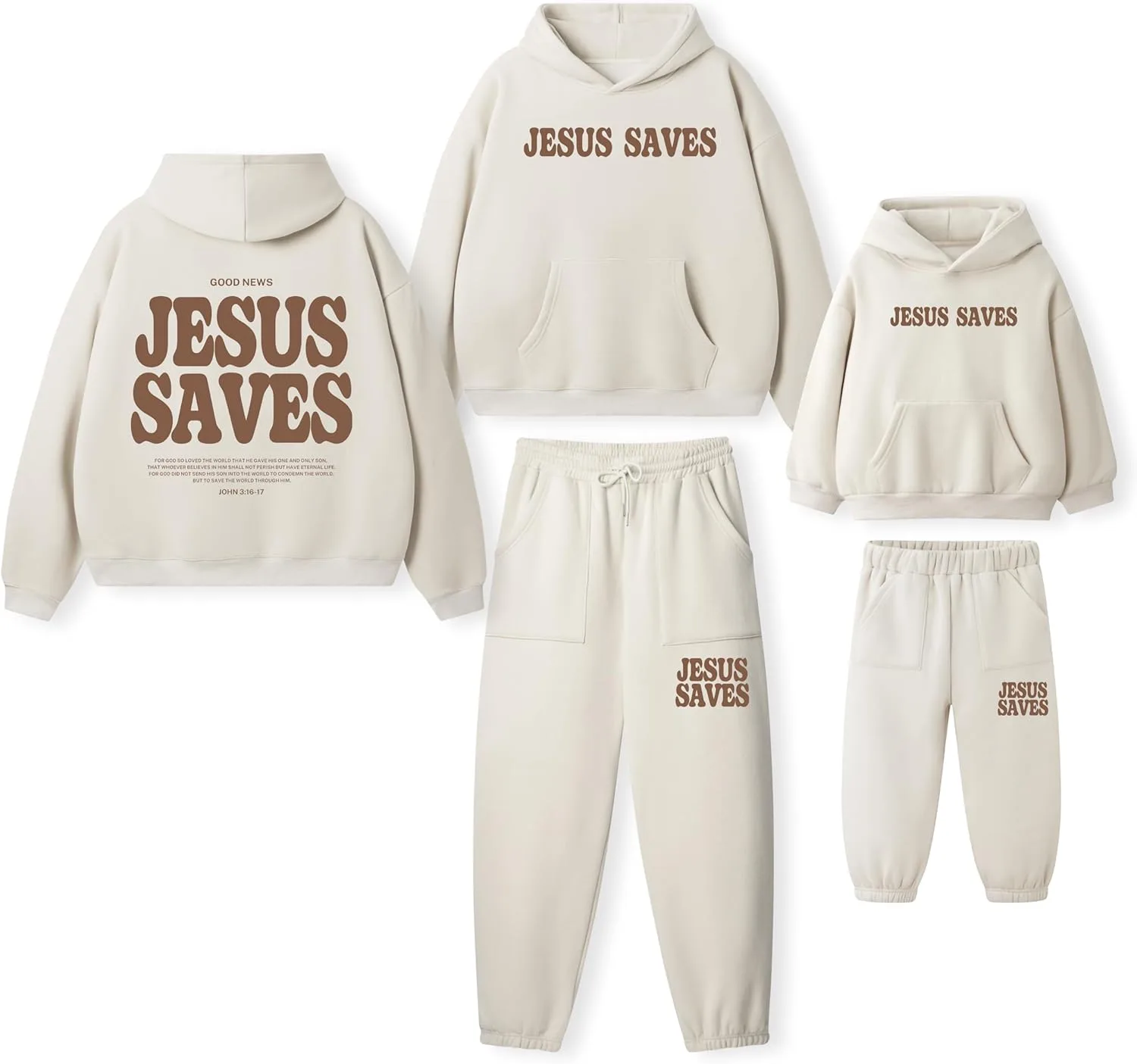 

Семейные рождественские пижамы Matching Sets Fleece Hoodies Christian с принтом Jesus Saves Bible Guiding Cross