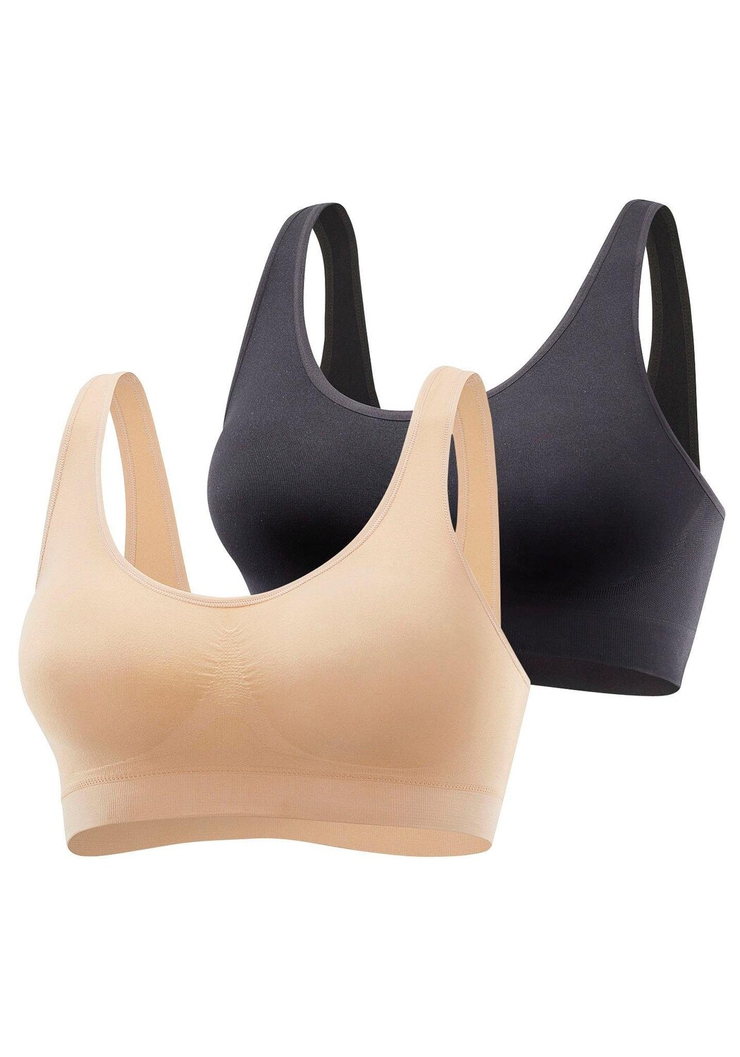 

Бюстгальтер без косточек PETITE FLEUR Bralette BH, цвет caramel+schwarz