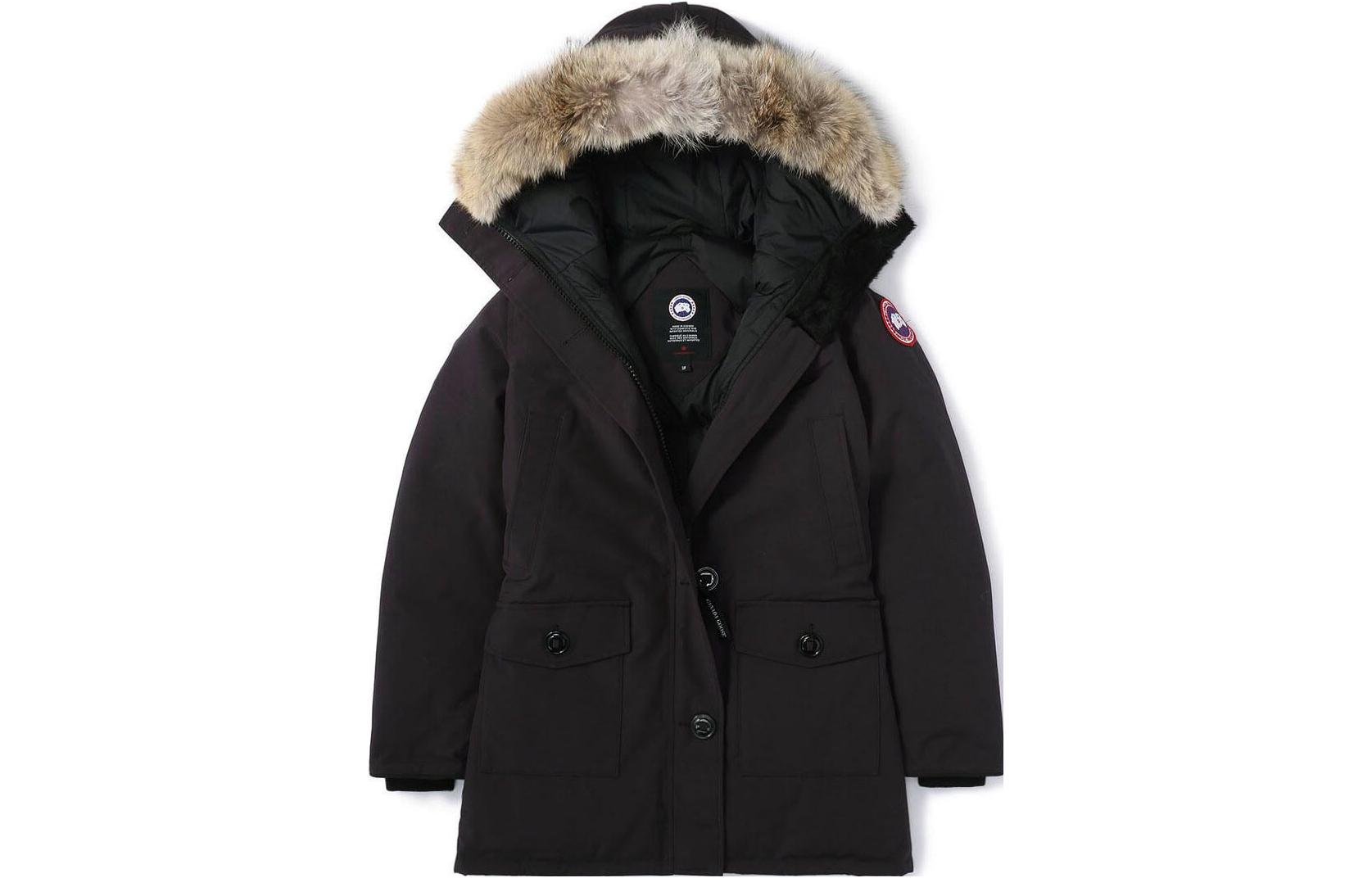 Canada Goose Куртка пуховая Bronte Series FW22 женская черная, Black — фото 3