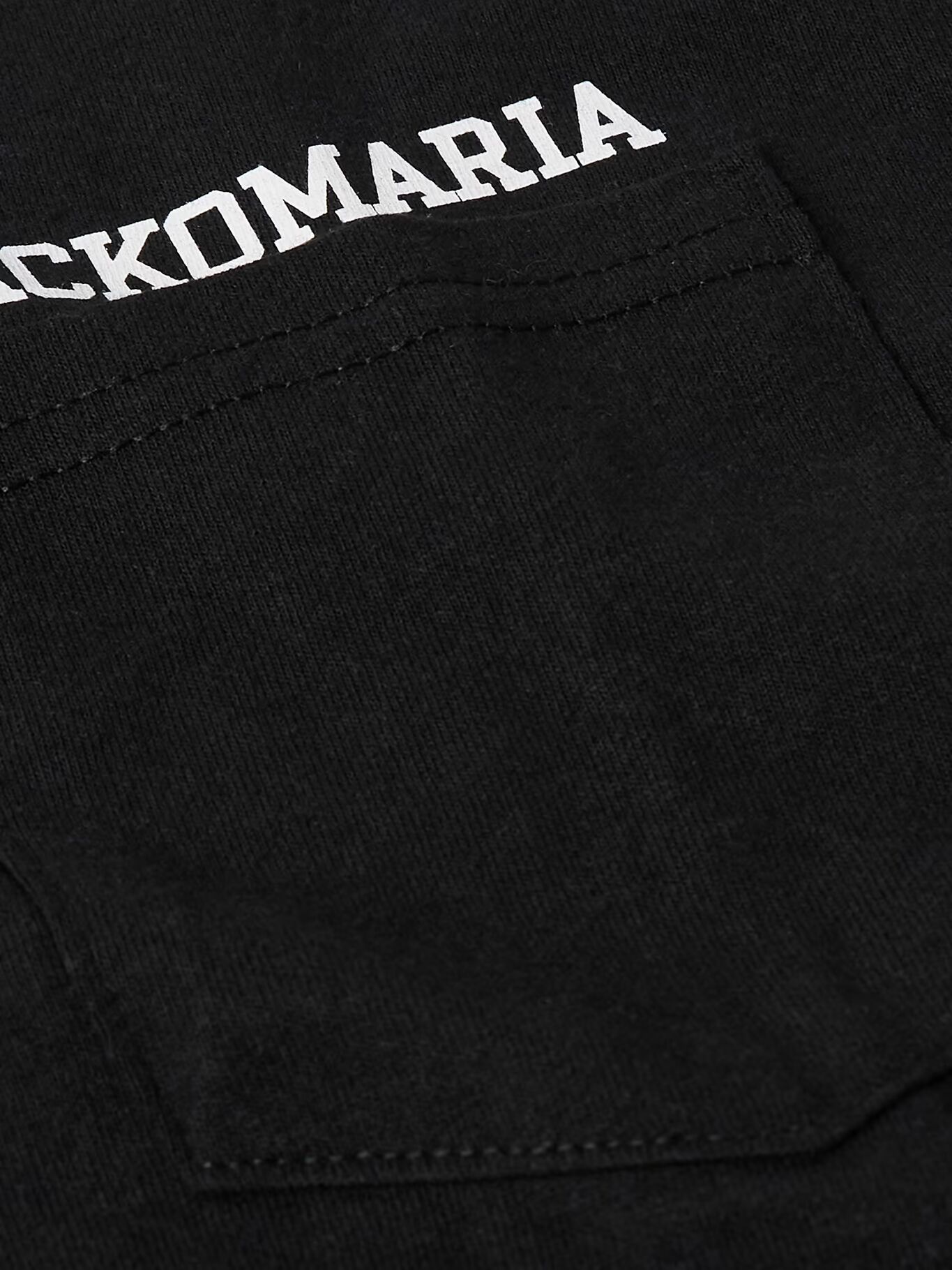

Футболка из хлопкового джерси с принтом Кейта Харинга WACKO MARIA, черный