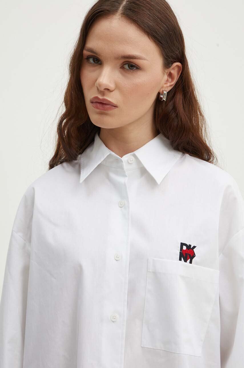 

Рубашка Dkny HEART OF NY из хлопка, белый