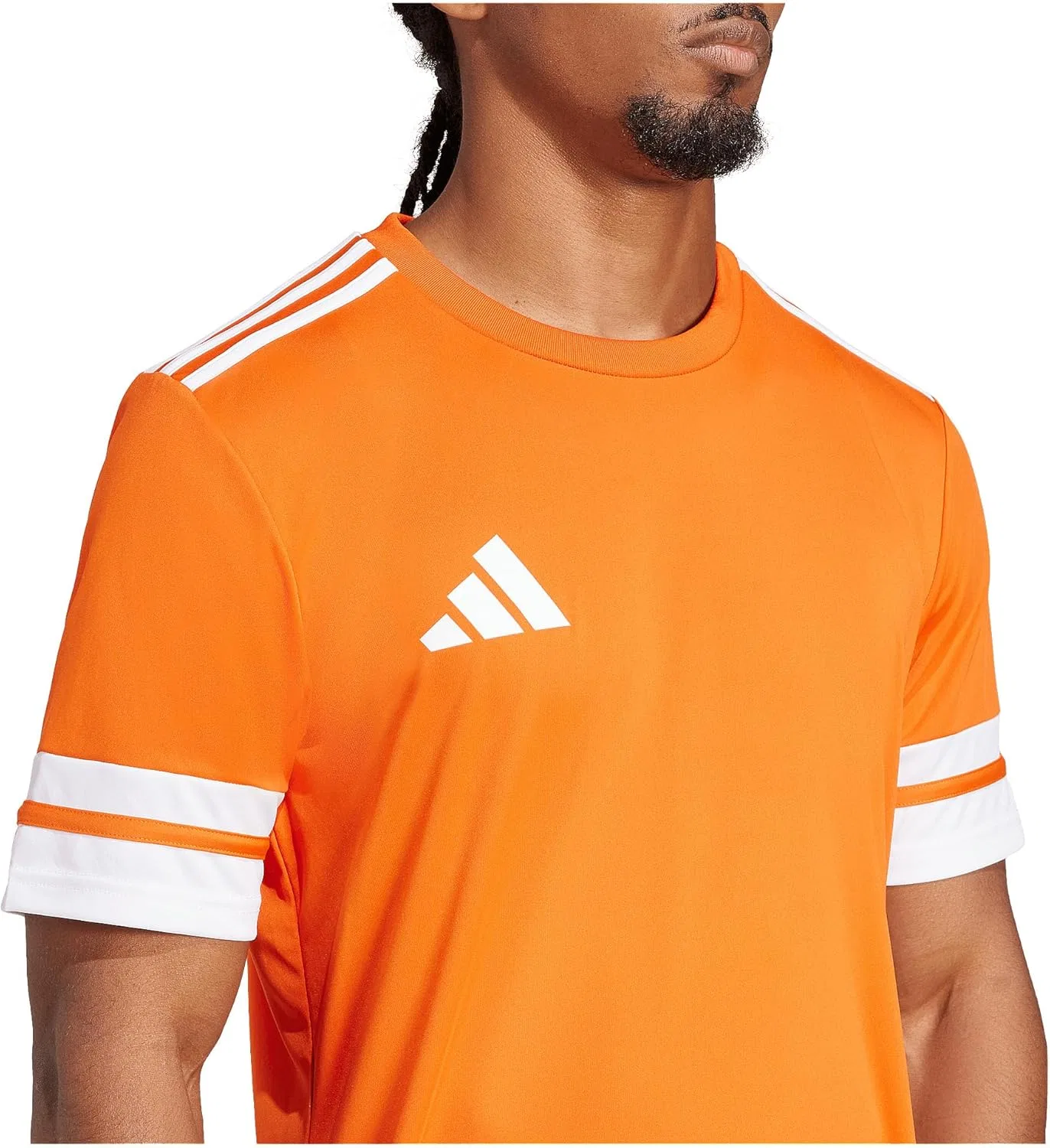 Футболка adidas SQUADRA25, Team Orange/White — фото 3