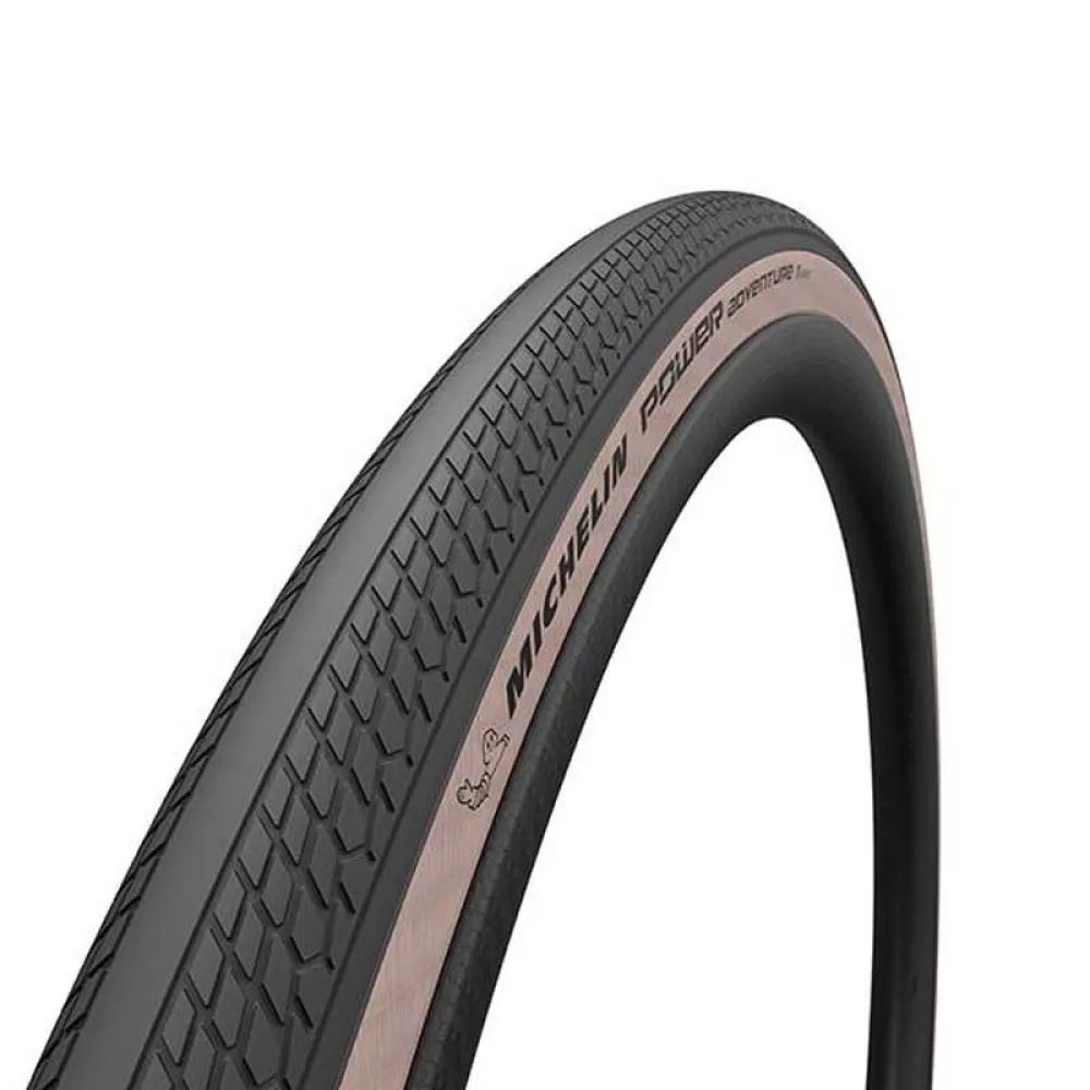 

Гравийная шина Michelin Power Adventure Competititon Line Tubeless 28´´-700 x 48, золотой