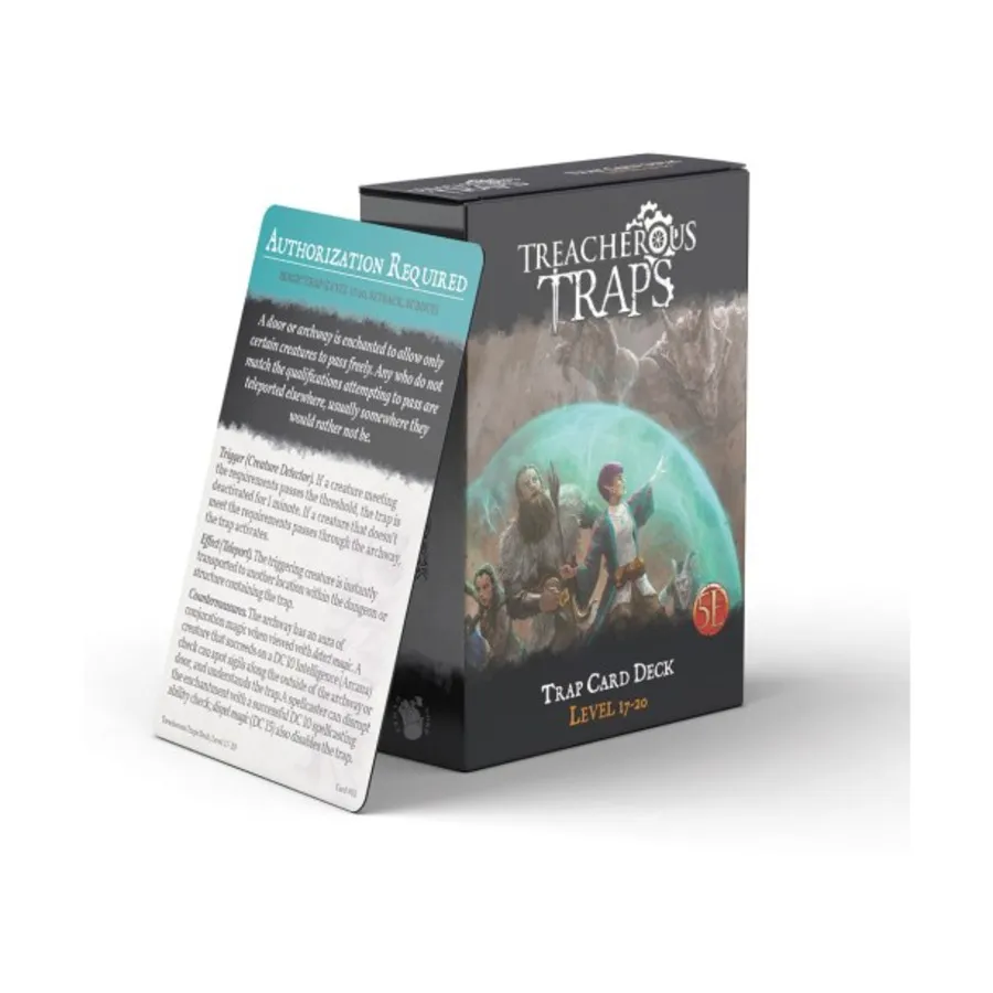 

Бокс-сет Treacherous Traps Deck - Level 17-20, Game Master's Toolbox (5e)