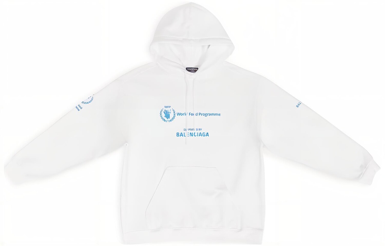 

X WFP Толстовка мужская белая Balenciaga, белый