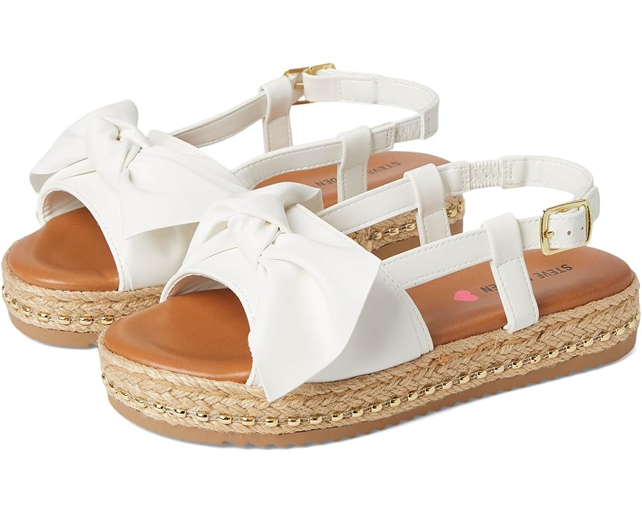 

Сандалии Steve Madden Kids Oladie, белый