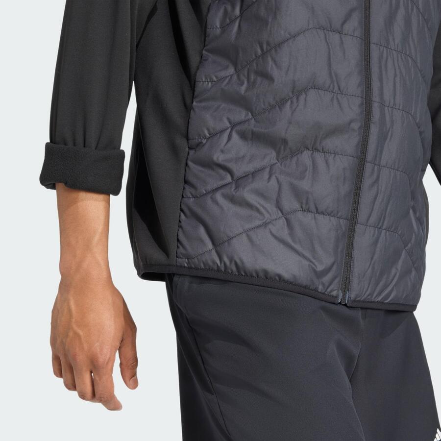 ADIDAS Утепленная гибридная куртка Terrex Multi CLIMAWARM с капюшоном — фото 4